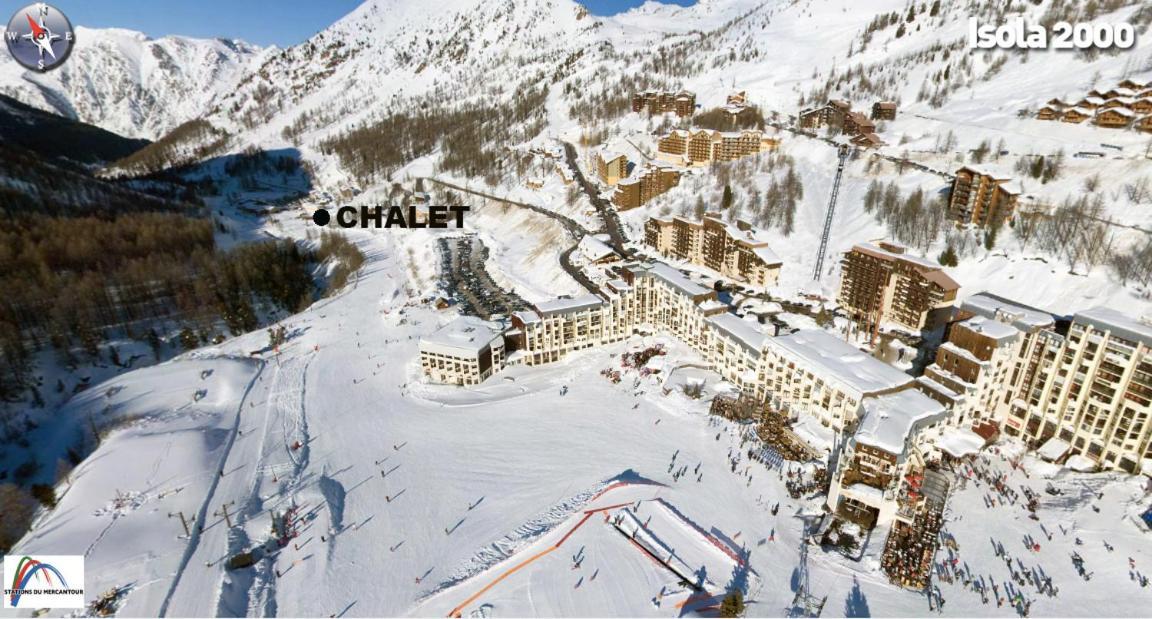 Chalet Pointu Isola 2000 Extérieur photo